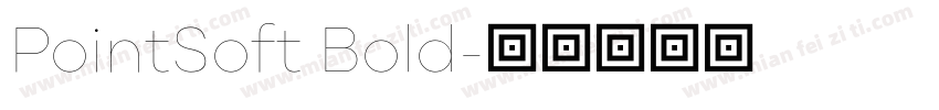 PointSoft Bold字体转换